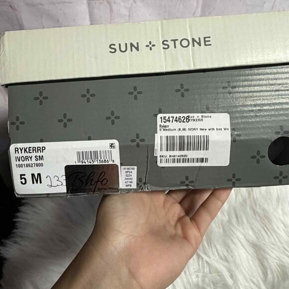 Sun + Stone Women's Rykerr Fisherman Espadrille Flatform Sandals - Picture 5 of 5